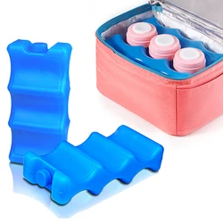 New 600ml Gel Freezer Ice Blocks Reusable Cool Cooler Pack Bag Water injection Picnic Travel Lunch Box Fresh Food Storage