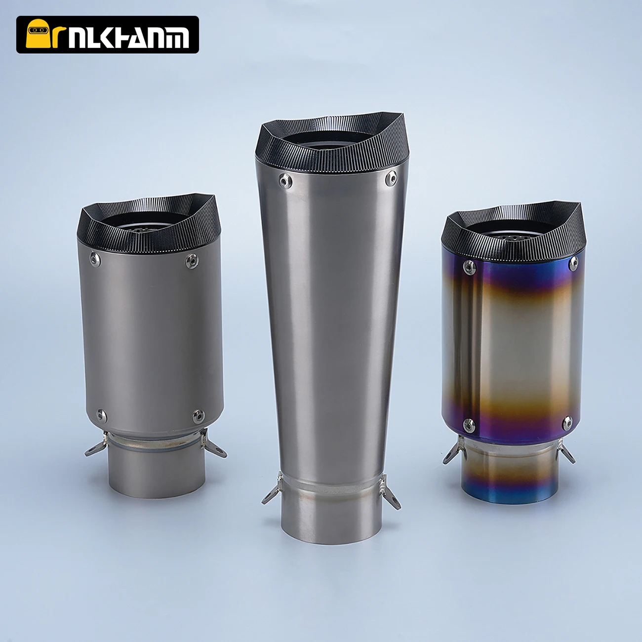 

Modified universal 60mm exhaust pipe For AR Ti. alloy motorcycle exhaust muffler Z900 Z1000 ninja400 CBR500 R6 zx6r