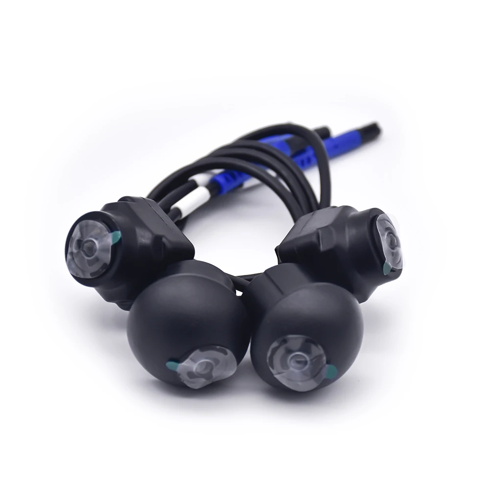 R6 360 °   Sistema di monitoraggio intorno alla vista con 4 telecamere panoramiche per auto universali