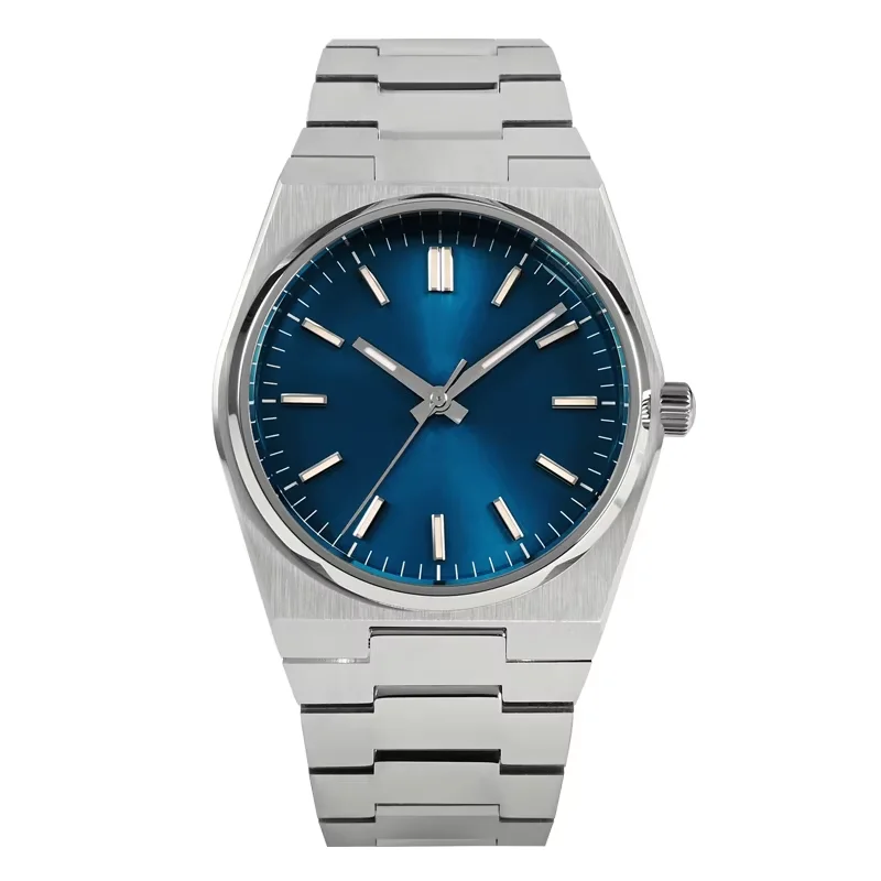 San Martin klassische Herrenuhr 40 mm Miyota 9015 Luxuskleid automatische mechanische Armbanduhr Schnellverschluss-Armband SN0023 Reloj