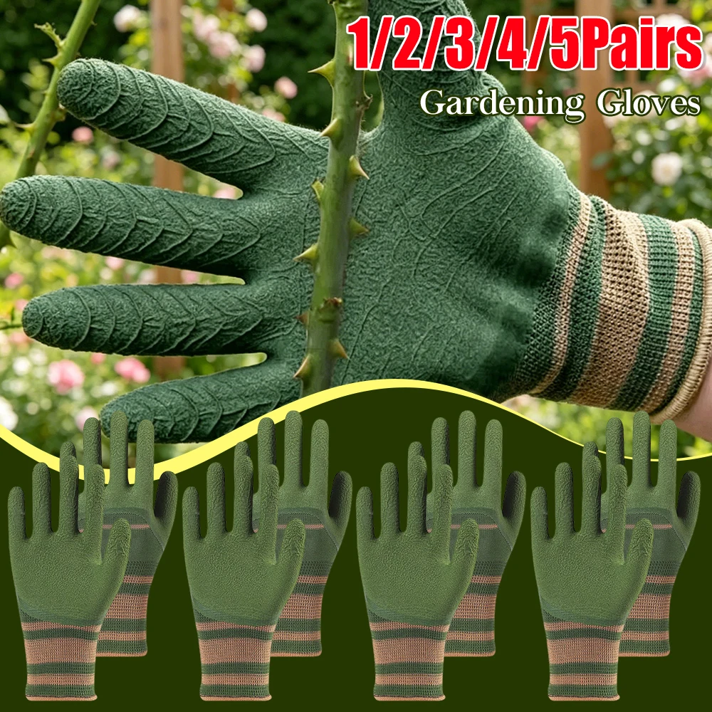 Gardening Gloves Thorn Proof Work Garden Gloves Breathable Garden Gloves Waterproof for Cactus Rose and Blackberry for Women/Men