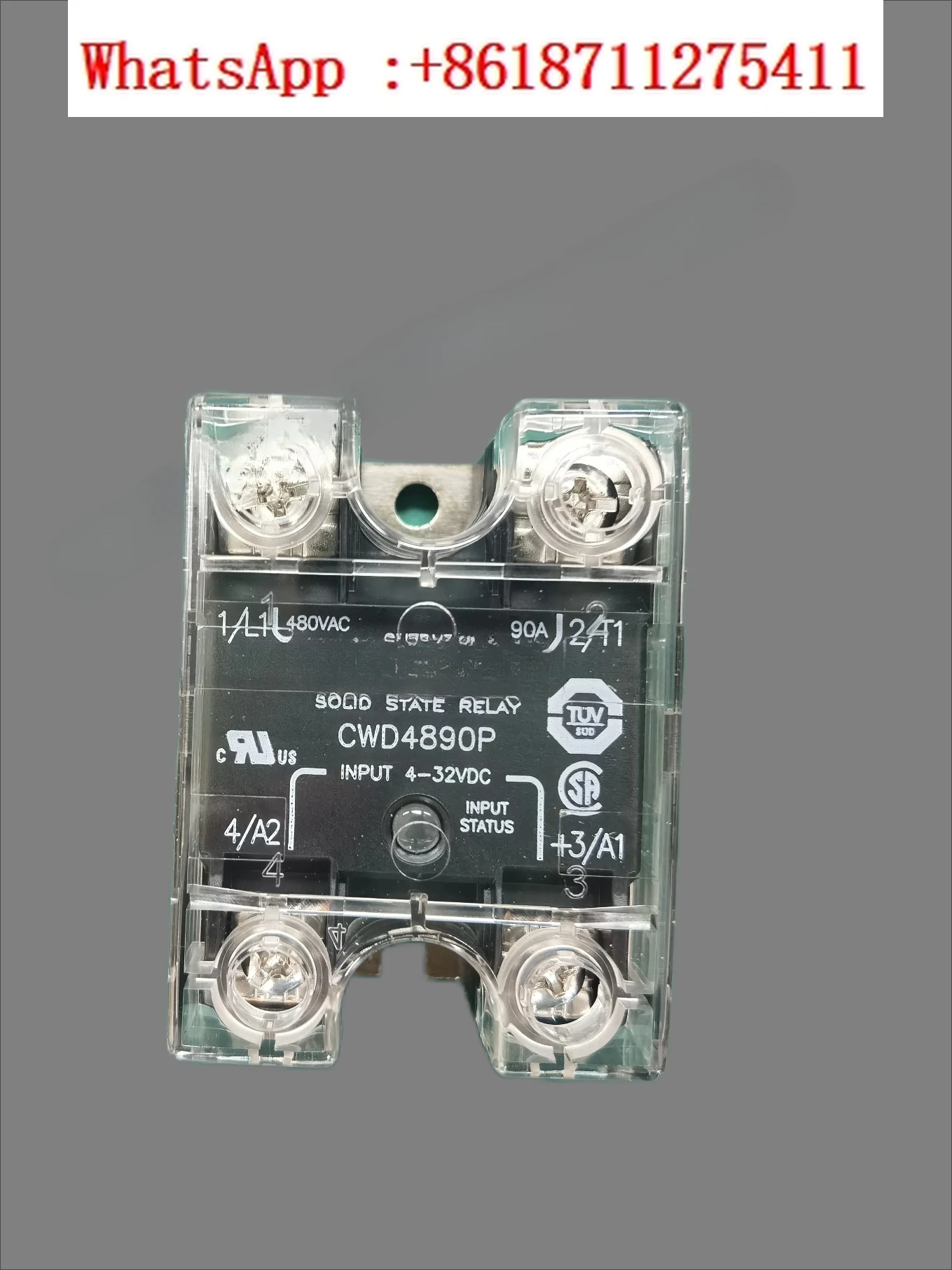 

CWD4890P High-end single-phase direct control AC solid state relay 25 50P