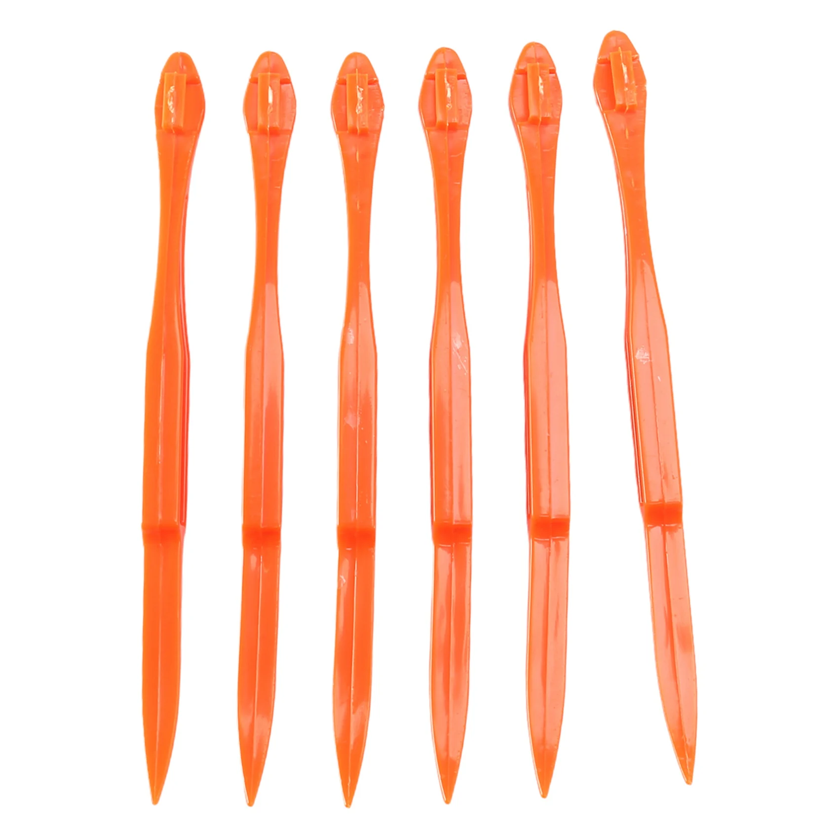 

N99R 6PCS Easy Orange Citrus Peeler in Bright Orange Color Kitchen Tool