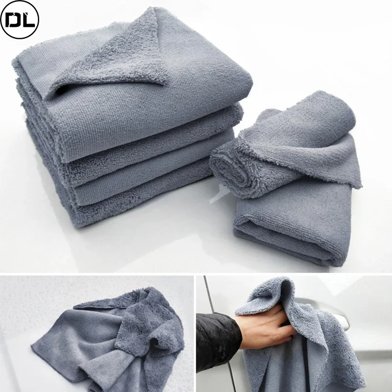 

Car Wash Microfiber Towel Car Cleaning Cloth Car Detailing Super Absorbent Car Care Cloth Soft Edgeless Drying Towels