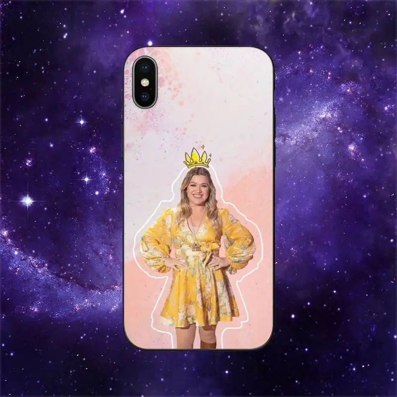 Kelly Clarkson Ca Sĩ Ốp Lưng Điện Thoại iPhone 11 12 Mini 13 14 Pro XS Max X 8 7 6S plus 5 SE XR Vỏ