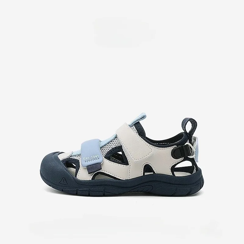 

Unisex Children Sandals 2025 Summer New Soft Breathable Kids Beach Shoes