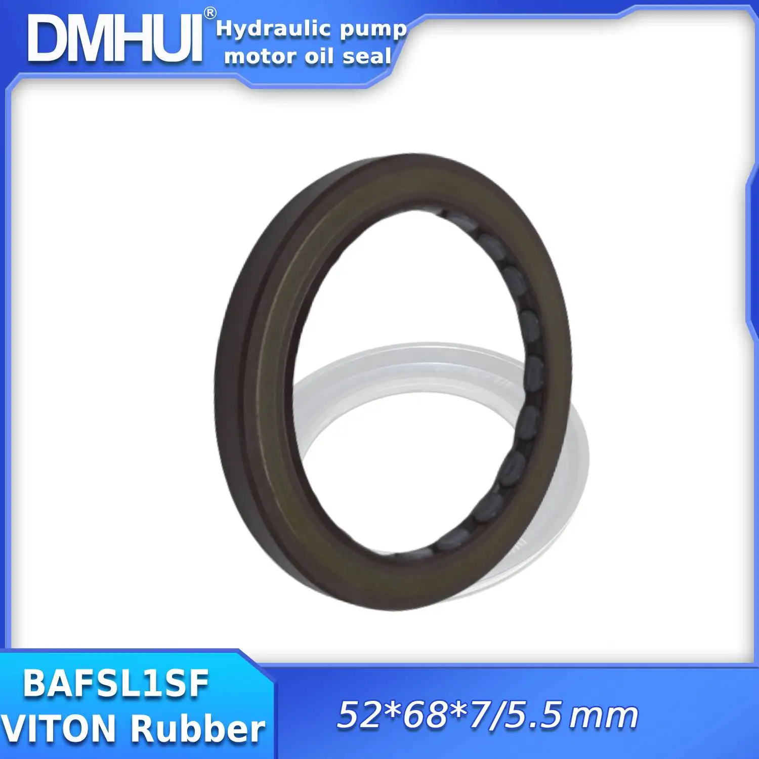 DMHUI Pressure type oil seal 52x68x7/5.5mm for A8VO140 pump oil seal VITON  BAFSL1SF Type ISO9001:2008