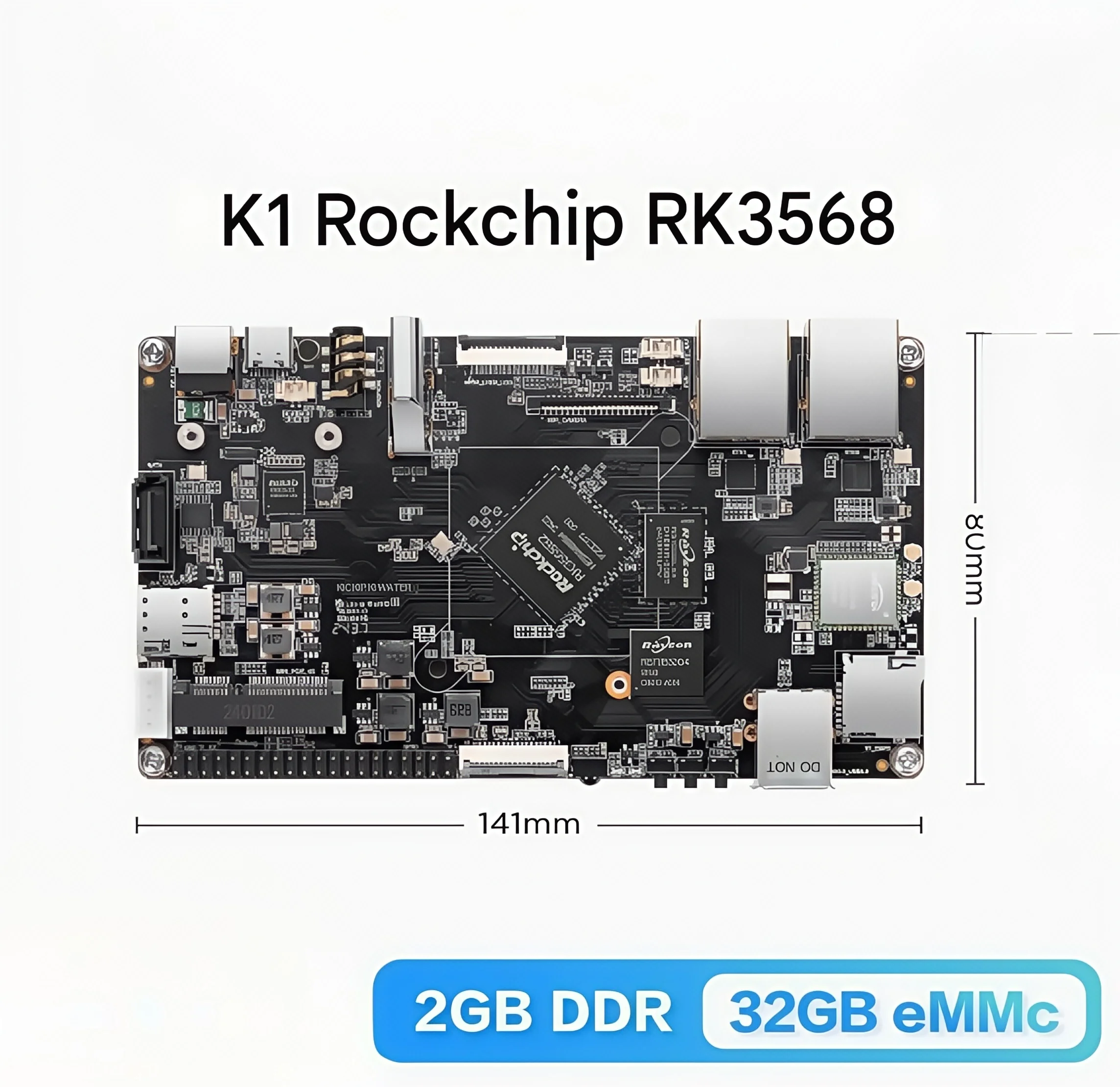 TopElec KICKPI K1 K1B K3 Rockchip RK3568/3562 Development Board Linux Embedded ARM Core Board Android Android Motherboard AI