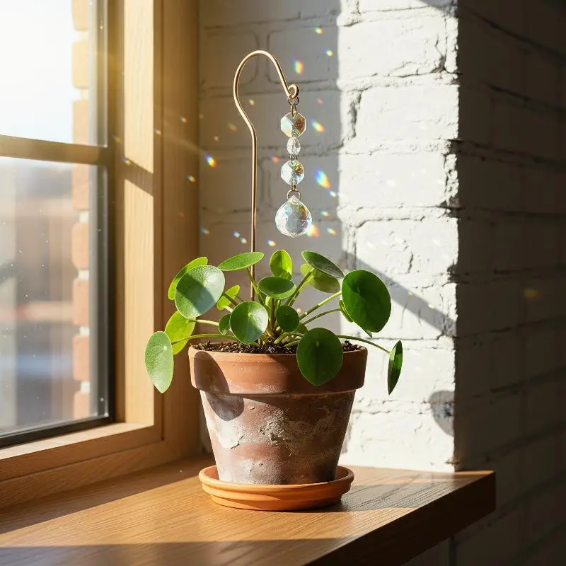 1Pcs Garden Lawn Decoration Sun Catcher Crystal Ball Flower POTS Pile Plant Stumps Potted Plants Indoor Outdoor Hanging Decor