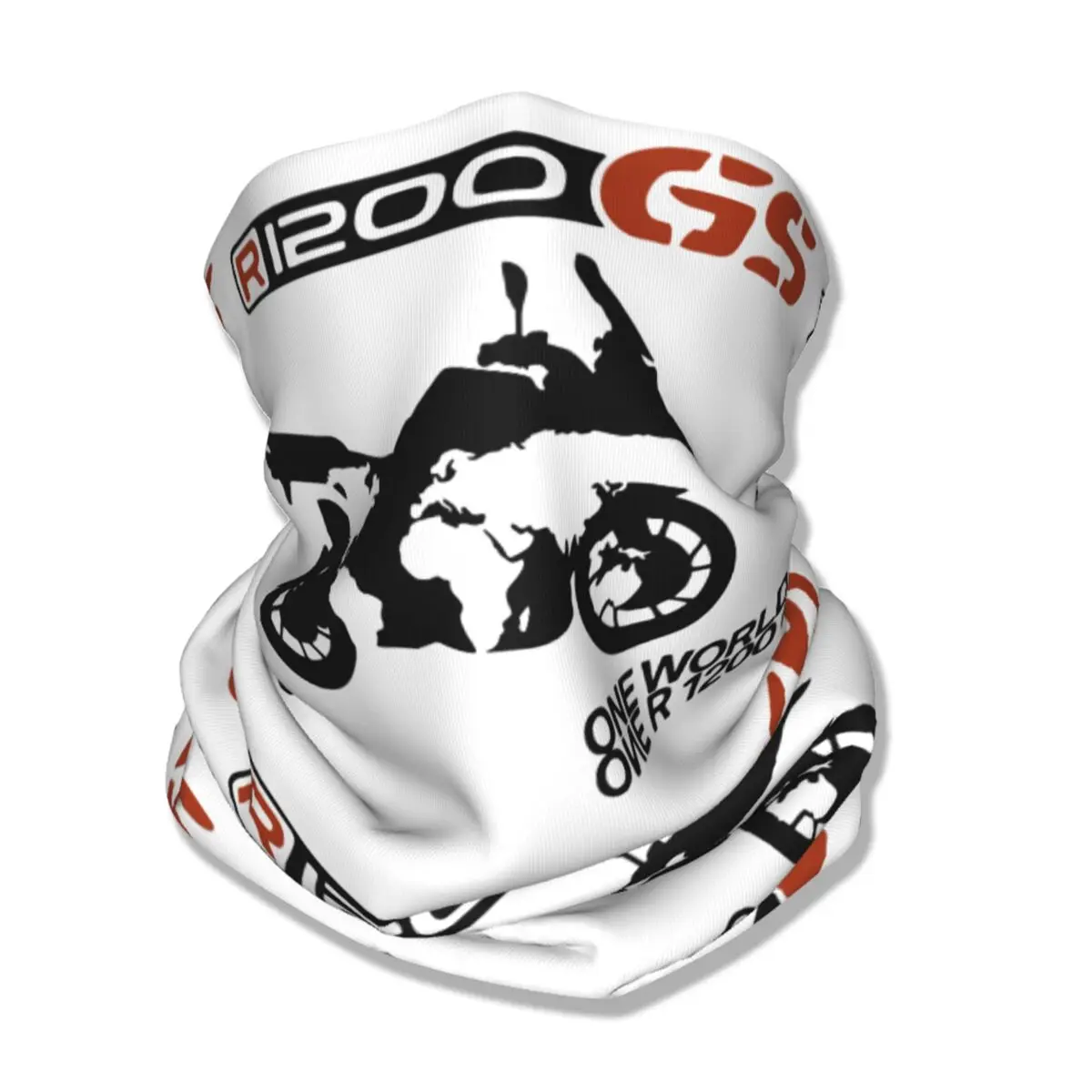 GS Bandana Neck Cover Printed R1200 Motocross Race Wrap Scarf Multi-use Cycling Scarf Running for Men Women Adult Winter