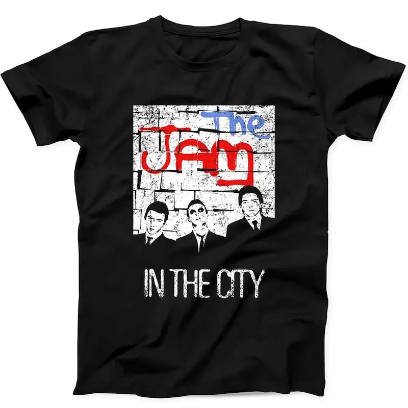 The Jam In the City Punk Rock Music Gift Tote Bag Tee T Shirt Sweatshirt