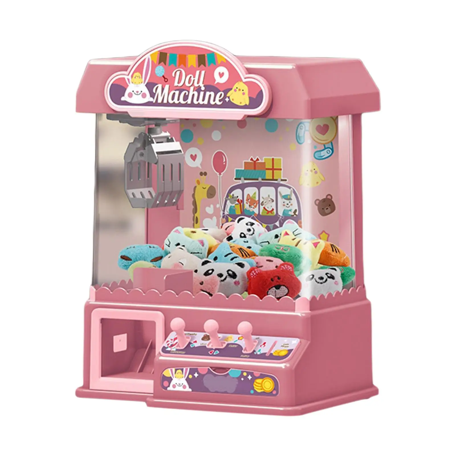 Doll Machine Vending Machine Toy ,Practical Claw Toy ,DIY Doll Claw