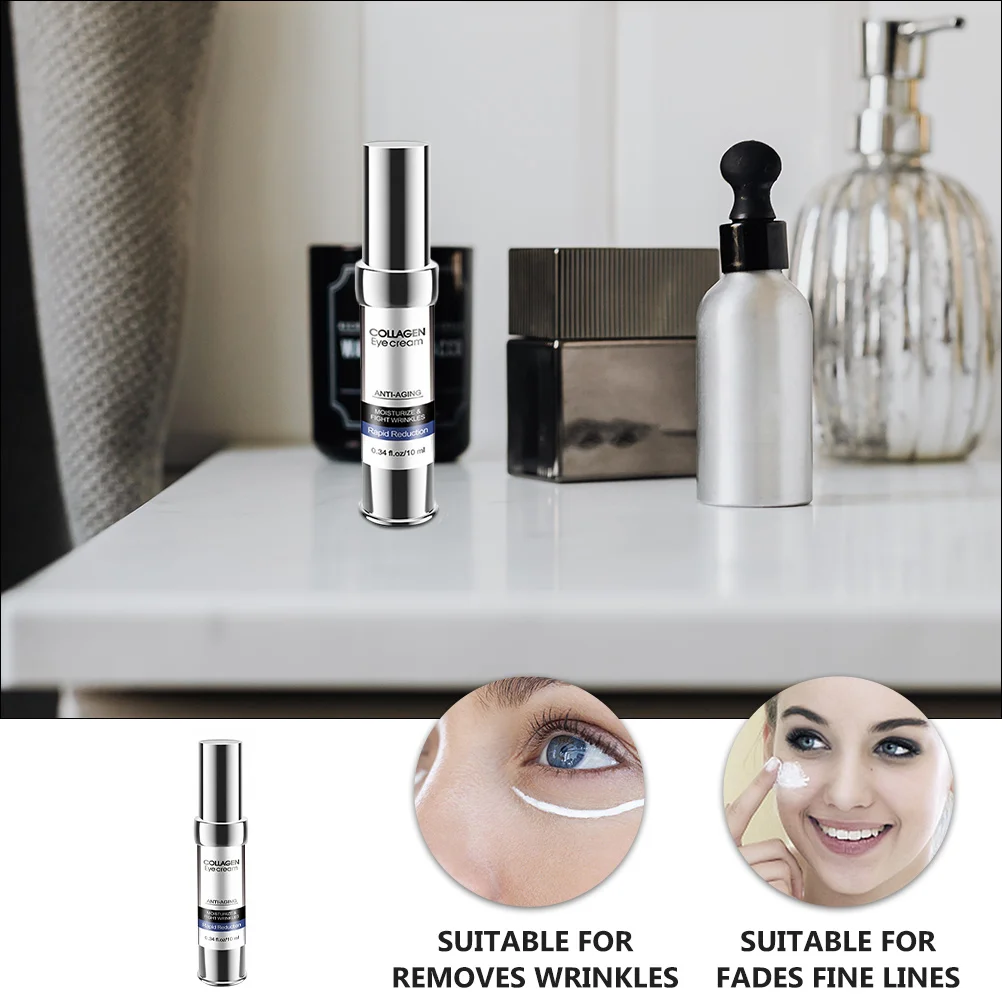 

Eye Cream Collagen Anti-Aging Gel Dark Circles Remover Anti Puffiness Repair Moisturizing Eye Care Hydrating Gel for Youthful