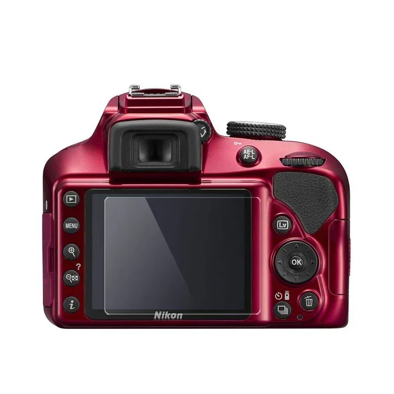 For Nikon D3500 3300 3400 3600 3100 3200 K50, Smooth Surface Film, Minimizes Fingerprints & Smudges.