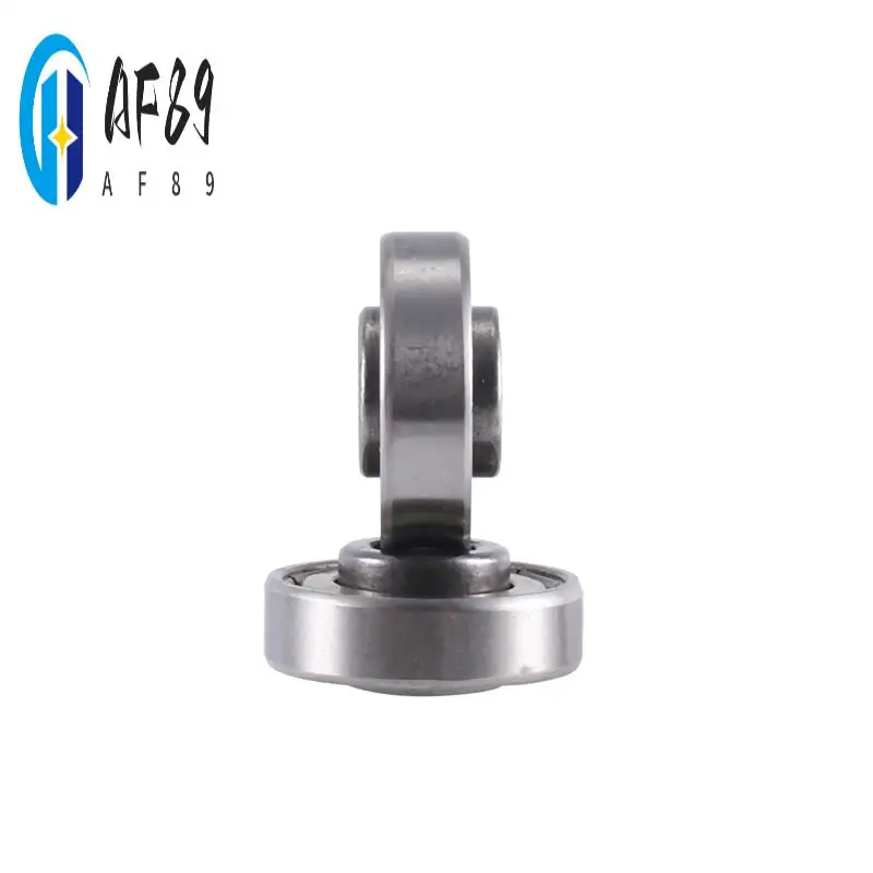 AF89-50 X 22 Mm Juego de 2 ruedas de repuesto para maletas de equipaje, ruedas giratorias de PU, kits de reparación de rodamientos de acero al carbono
