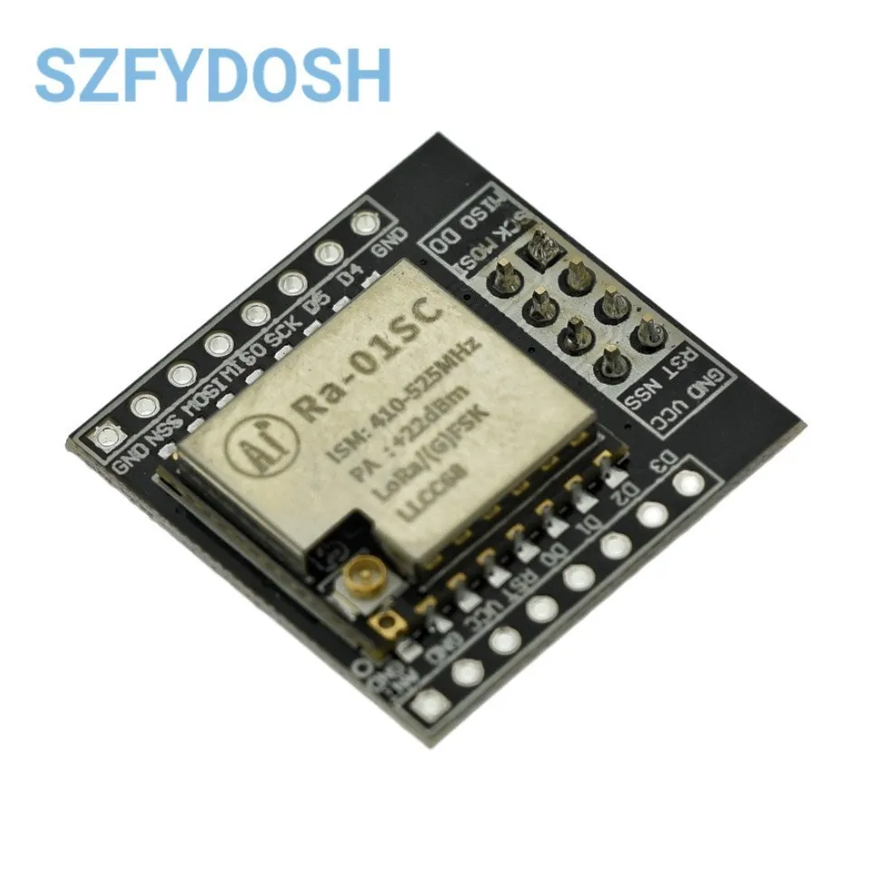 Ra-01 LoRa Wifi bezprzewodowy moduł transmisji Ra-01SC Ra-01SH Ra-01S Ra-01H Lora rozprzestrzenienie moduł widma 433MHZ 868MHZ LLCC68 SPI/UART