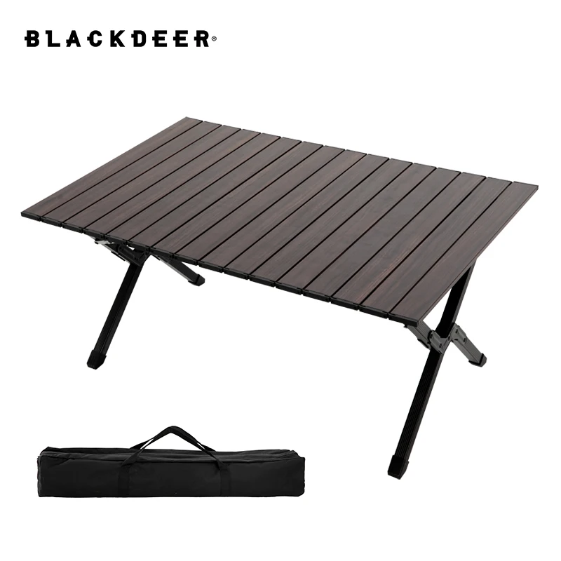 Blackdeer-Mesa de aleación de aluminio para exteriores, mesa portátil ultraligera para acampar, muebles de campamento, mesa plegable