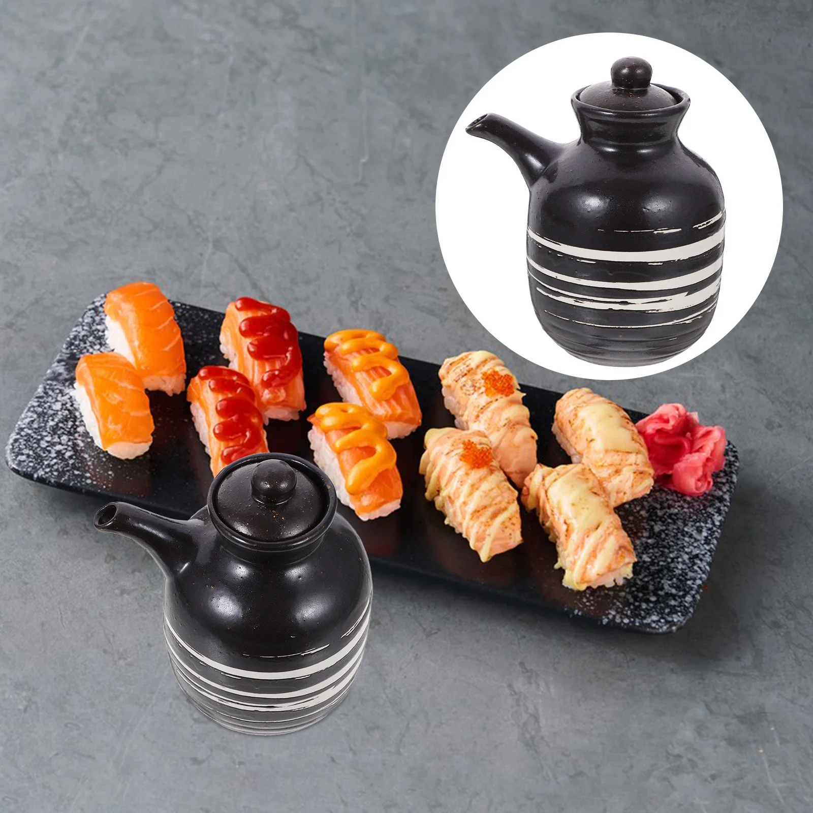 

Decorative Vinegar Container Household Soy Sauce Bottle Smooth Grinding Strong and Convenient for Cooking