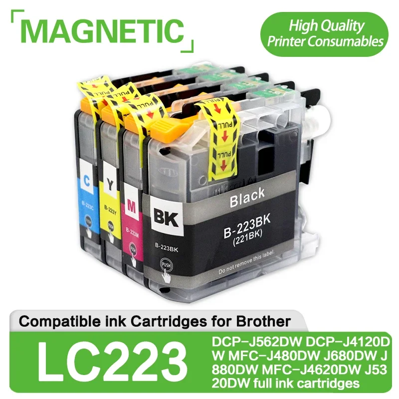 LC233 233 Compatible Ink Cartridge  For Brother MFC-J5720/J4120/J4620/J5320 DCP-J562DW/MFC-J480DW/J680DW/J880DW Printer