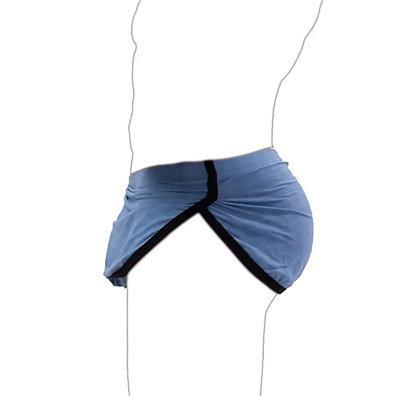 Breathable Aro Men Underwear Mesh Flat Angle Pants Calzoncillos Hombre Male Lingerie Boxer Underpants Sexy Male Home Panties