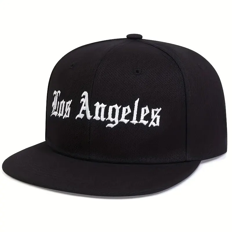 Los Angeles Cap Hip Hop Basketball Cap Cotton Snapback Hat for Men Women Adult Outdoor Casual Adjustable Baseball Cap Gorras