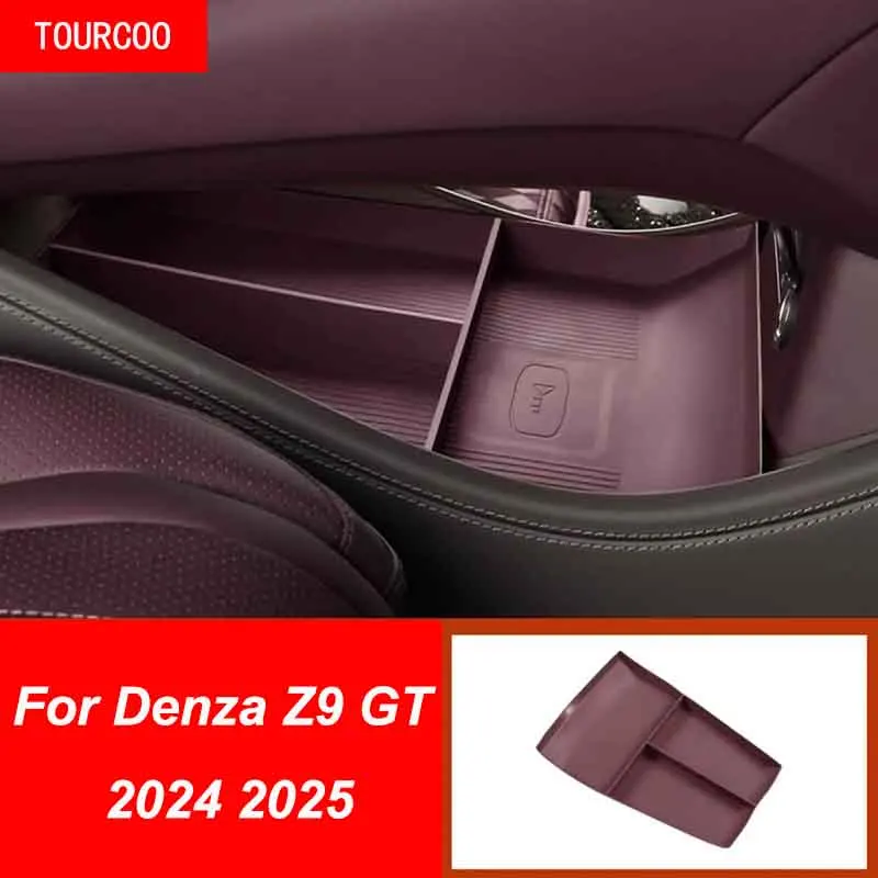 

For Denza Z9 GT 2024 2025 Central Control Lower Storage Box Armrest Storage Box Interior Accessories