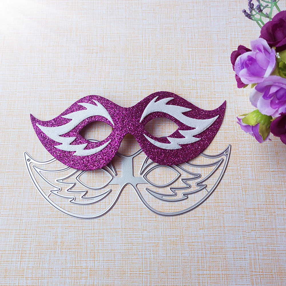 

New and Exquisite Glasses Mask cutting dies scrapbook decoration embossed photo album decoration card making DIY crafts