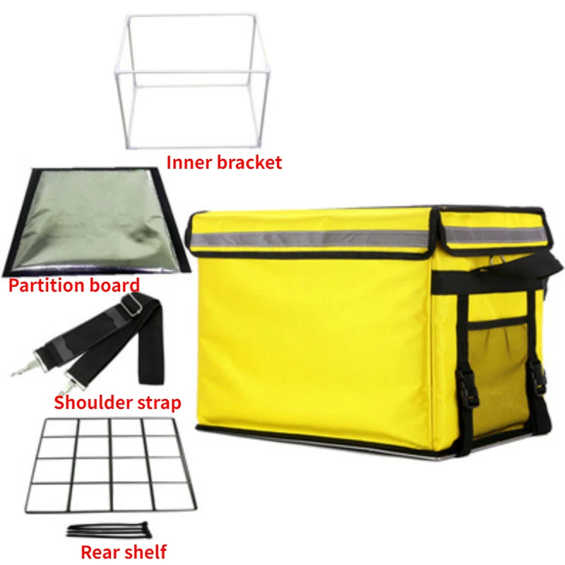 43L/62L/72L ripiano posteriore per bicicletta scatola da asporto cestino da Picnic portatile borsa isolante refrigerata da campeggio all\'aperto