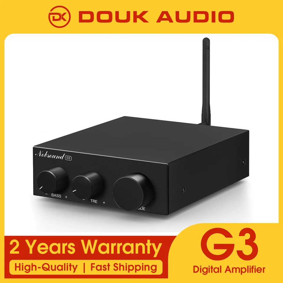 Douk Audio G3 Bluetooth 5.0 Stereo Amplifier Mini Audio 2.0