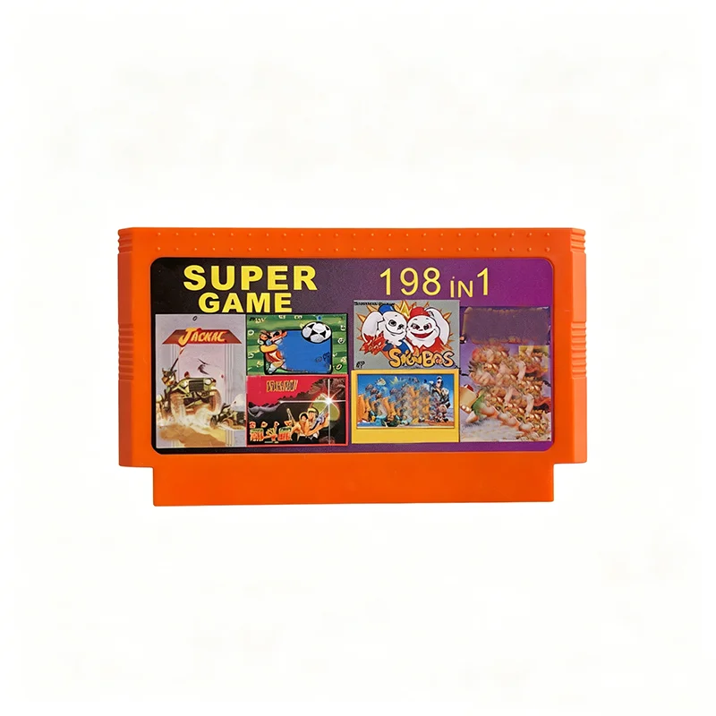 198 198 in 1 Hot Game Cartridge for 60 Pins 8 Bit Game Console Card Pocket Games Collection Region Free - Aliexpress Deal
