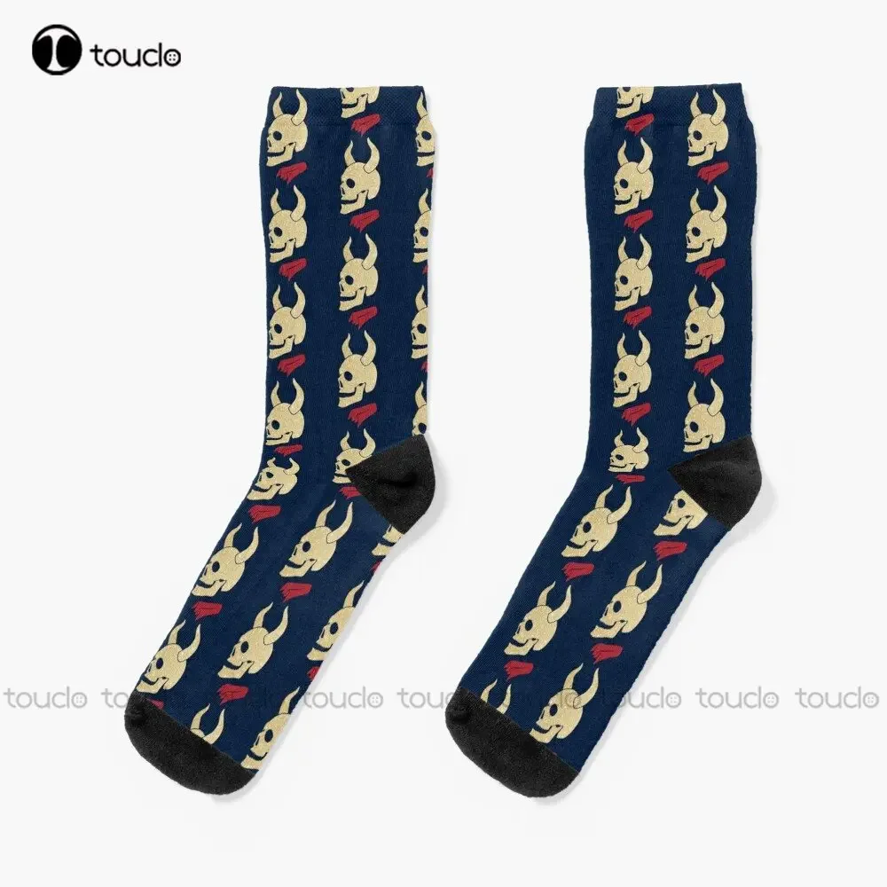 Buffy The Vampire Inspired Devil Skull Socks Women'S Socks 360° Digital Printing Custom Gift Streetwear Funny Sock New Popular