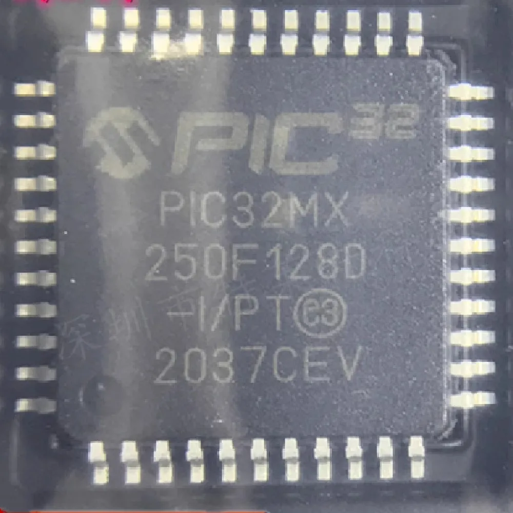 New Original PIC32MX250F128D-I/PT PIC32MX250F128DT-I/PT PIC32MX 250F128D TQFP44 Microcontroller Chipset