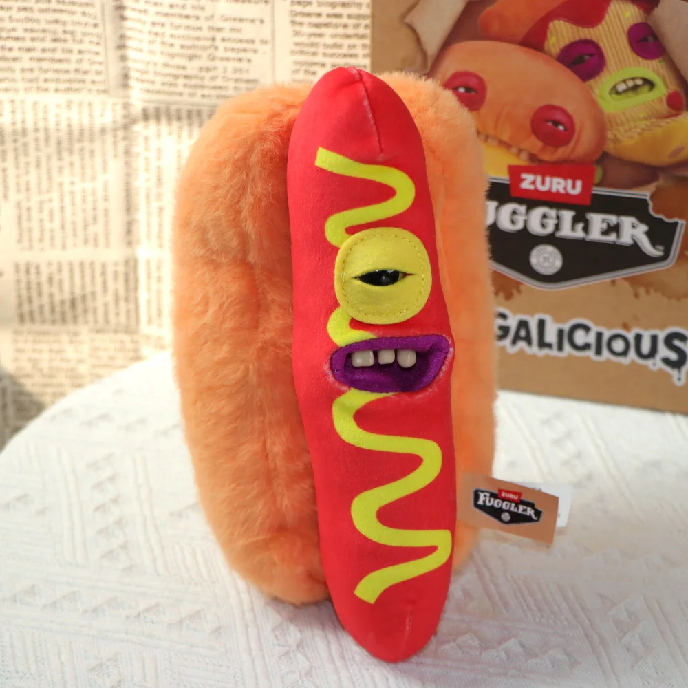FugglerOriginal Food Blind Box FUGGALICIOUS Pizza Hot Dog Ice Cream Hamburger Ugly Monster Stuffed Plush Toy Peluche Doll Gifts - view 5
