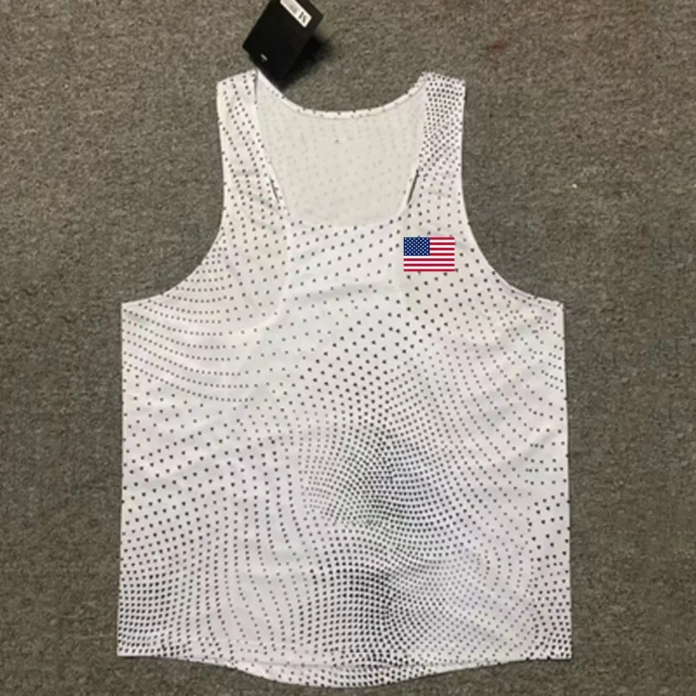 Camiseta sin mangas de atletismo para hombre, chaleco para correr