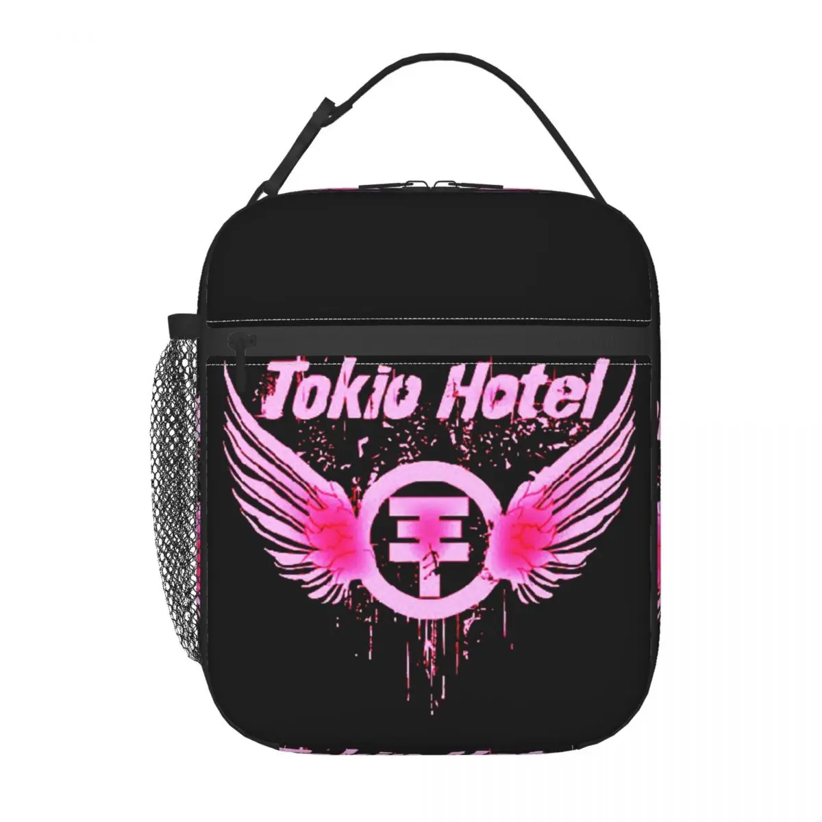 Tokio Hotels Heavy Metal Pop Rock Insulated Lunch Tote Bag for Women Resuable Cooler Thermal Food Lunch Box School