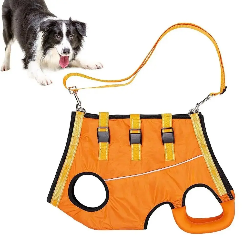 Legs Support Dog Back Brace Adjustable Various Sizes Puppy Sling Carrier Breathable Pet Assist Belt Dog Lift Harness Recovery