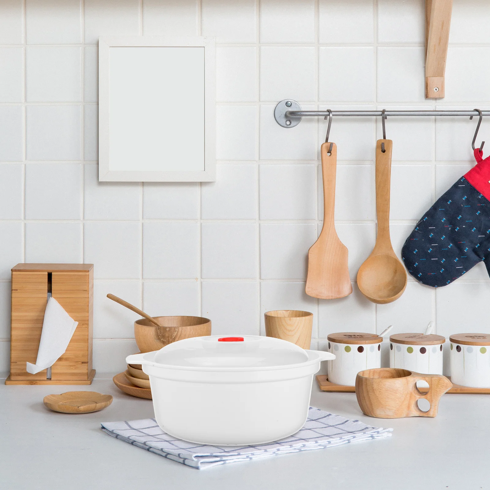 

Microwave Rice Cooker Transparent Bpa-Free Plastic Container For Rice Vegetables Oatmeal Soup Porridge Portable Lunch Box