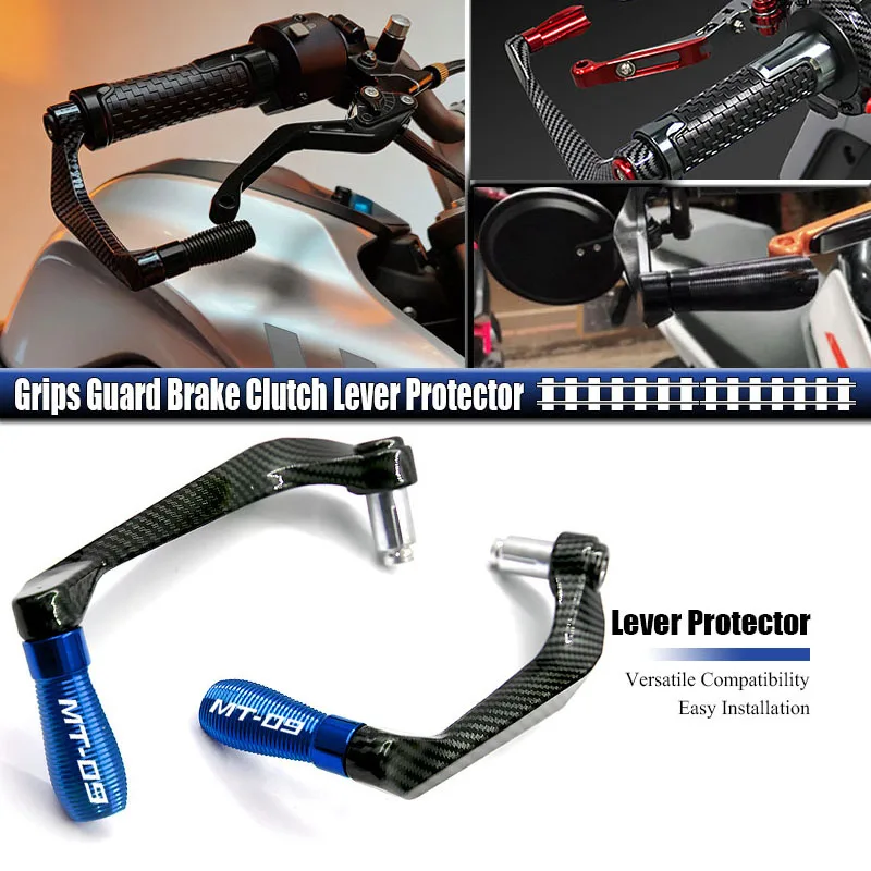 Motorcycle Handlebar Grips Guard Brake Clutch Levers Protector Fit For MT09 FZ09 mt 09 MT-09 2014 2015-2022 2023 2024 2025