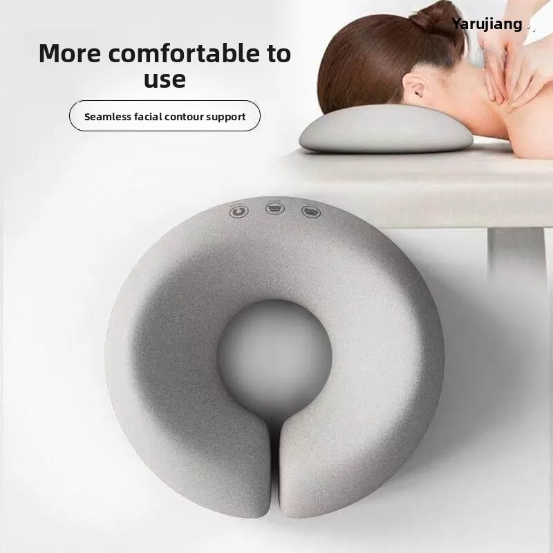 

Memory Foam U-Shaped Pillow for Beauty Salon Massage Bed Facial Pad Curing Circulation Office Use Hard Support Non-Adjustable...