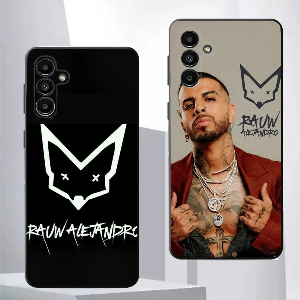 Rapper R-Rauw Alejandro   Phone Case For Samsung Galaxy A13,21s,22,31,32,52,53,71,80,91 Black Soft Cover