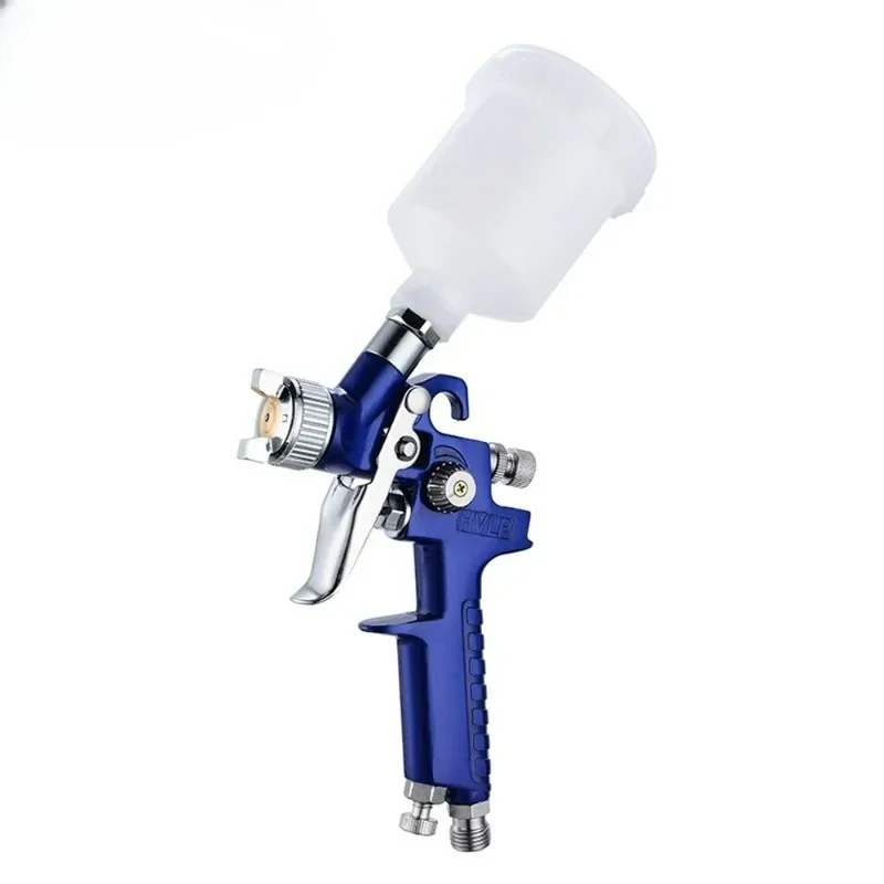 Professional Mini HVLP Paint Spray Gun With 0.5/0.8/1.0mm Nozzle, H-2000 Pneumatic Airbrush Tool 2025