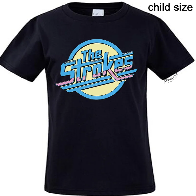 Children Summer Tops The Strokes T Shirt Indie Rock Band new cotton tshirt for boys kids fashion tees