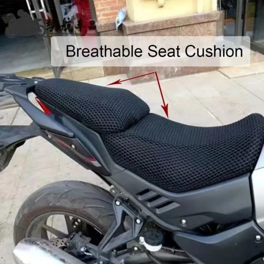 【Good quality】Motorcycle New Fit VOGO 500 DSX Seat Cover For Voge 500 DSX 500DSX Cushion Cover Breathable Cushion