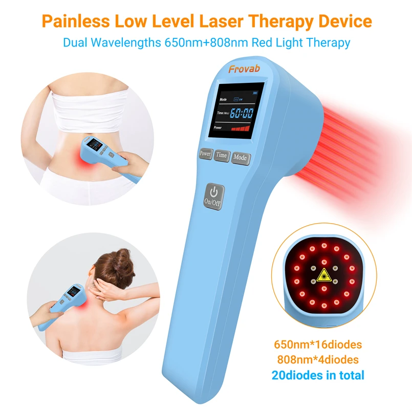 Cold Laser Therapy 4x808 Class 3 Laser for Dogs Laser Back Pain Promoting Cell Growth Speed up Wound Healing Tendon Injuries