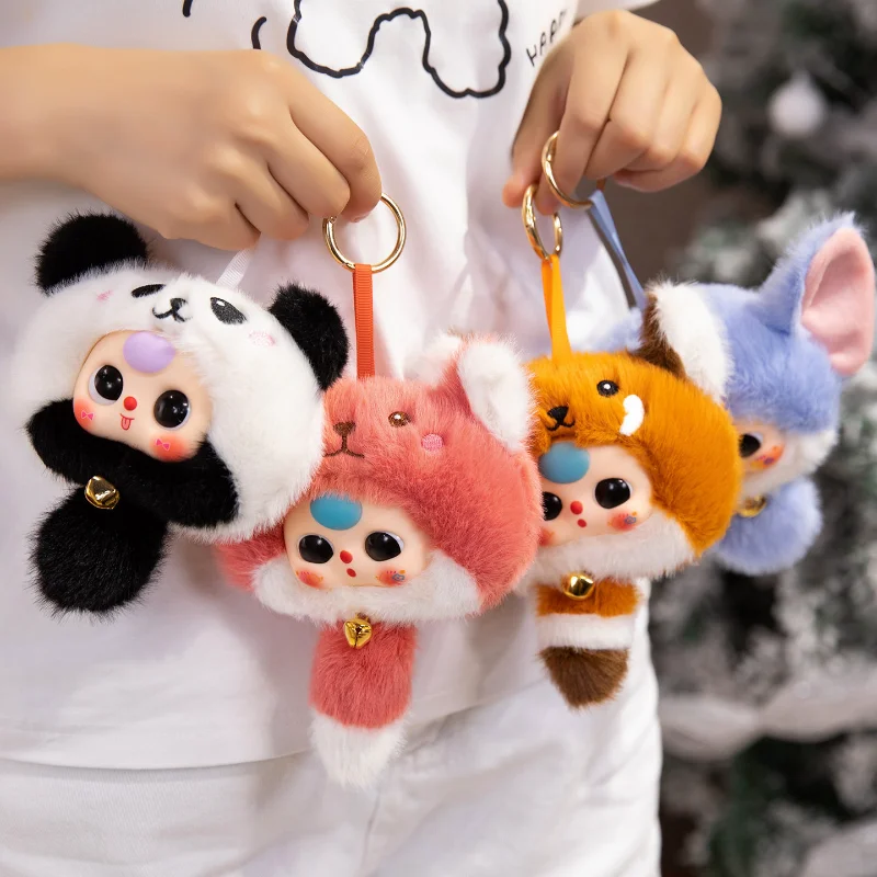 Urocze pluszowe zawieszki anime, elfy z kreskówek, 12 cm, miękkie, wypchane lalki, breloczki do kluczy, dekoracje do torebek, prezent urodzinowy dla dzieci.