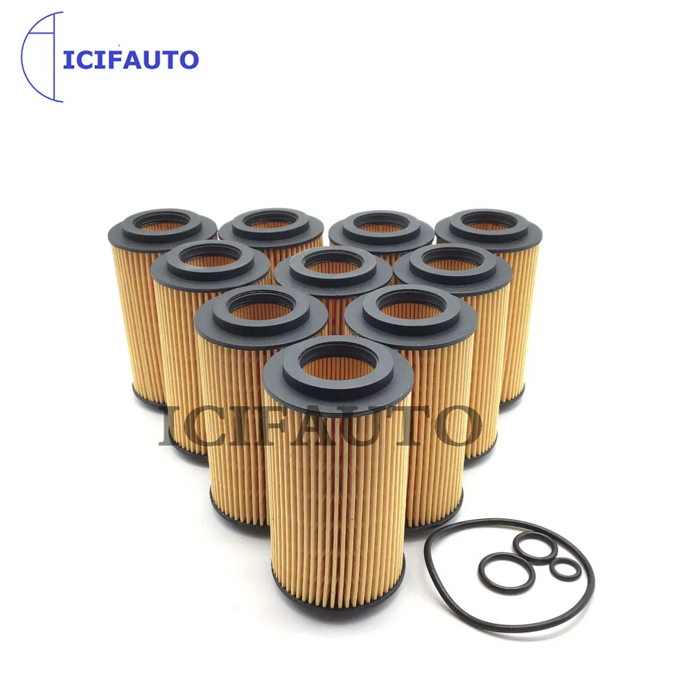 

10 Pieces Oil filter for Mercedes-Benz W212 S212 W246 W204 S204 W639 CDI M651 Chrysler Dodge Jeep Infiniti Puch A6511800009