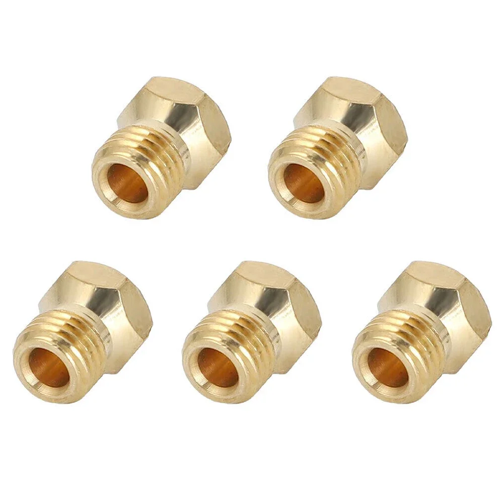 Accessories Nozzle Gas Stove Nozzle 0.5/0.7/0.7/0.87/1.02 5 Pcs For Commercial Gas Stoves LPG Gas Jet Set Metal