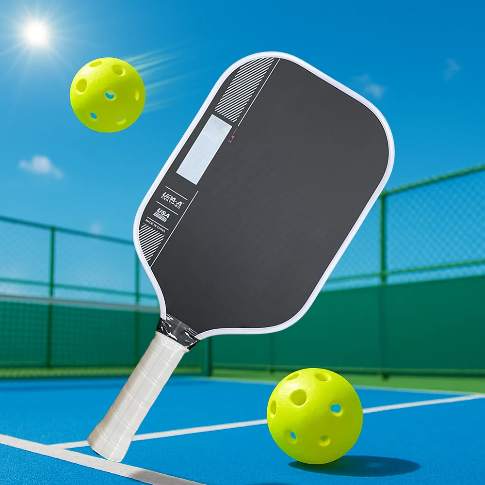 2025 Yiheng Pro Perses Series Customized EVA Foam 14 16mm Thickness GEN4 Hot Pressing Toray T700 Carbon Fiber Pickleball Paddle