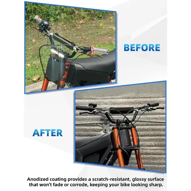 M76E 6061 Aluminium-Handhebel-Paar für 01 Elektro-Dirtbike als Ersatzteil – Detail 8