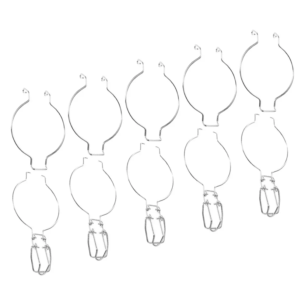 

5 Sealing Can Buckle Glass Jar Canning Wire Clamp Clip Wide Mouth Clips Stainless Steel Mason Jar Fastening